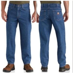 Carhartt Relaxed Fit Men’s Heavy Weight Denim Jeans Size 38x32.